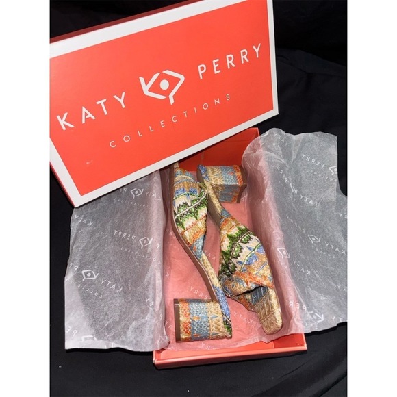 Katy Perry Collections Shoes - Katy Perry Collections Tooliped Twisted Mule Sandal Multi 7.5 natural old money
